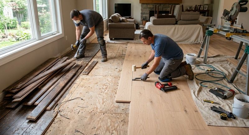 Wood Floor Replacement