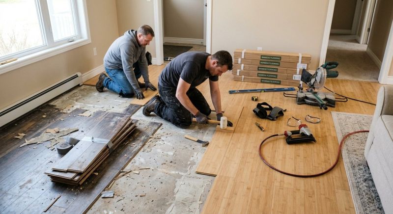 Bamboo Flooring Installation in Waldorf, MD