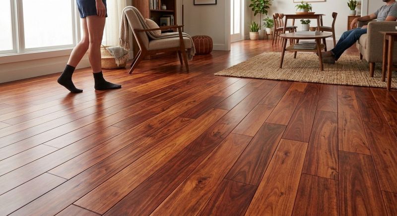 Cherry Floor Installation in Charles County, MD