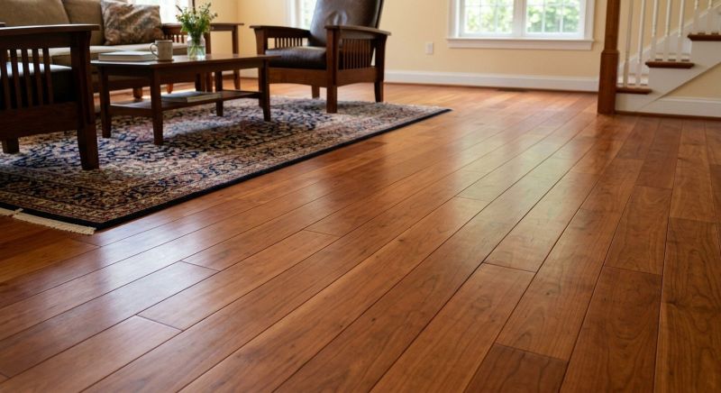 Cherry Floor Installation in Saint Leonard, MD