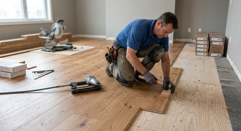 Hardwood Floor Installation in Waldorf, MD