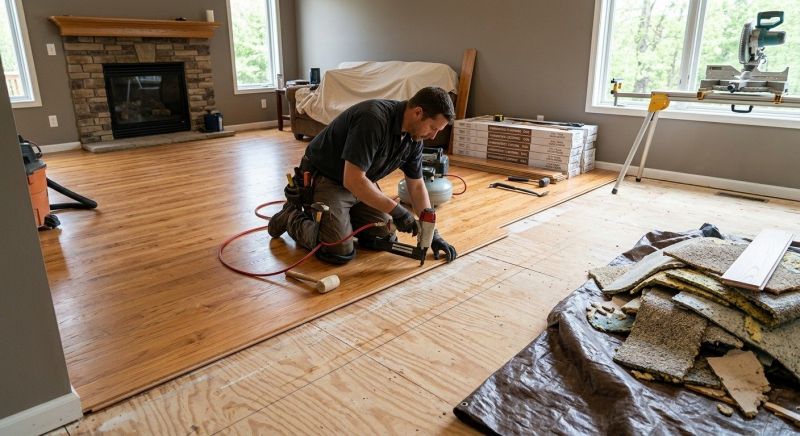 Hardwood Replacement in Lothian, MD