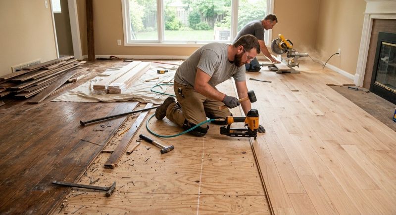 Hardwood Replacement in Prince Frederick, MD