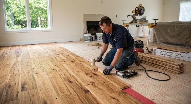 Hickory Floor Installation in Waldorf, MD