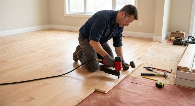 Maple Flooring Installation in Charles County, MD