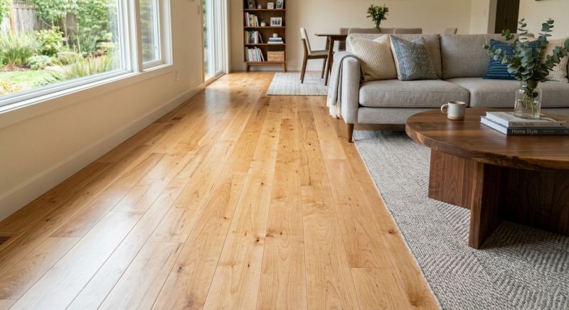 Maple Flooring Installation in Deale, MD