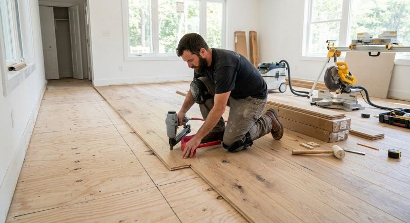 Oak Floor Installation in Bryans Road, MD