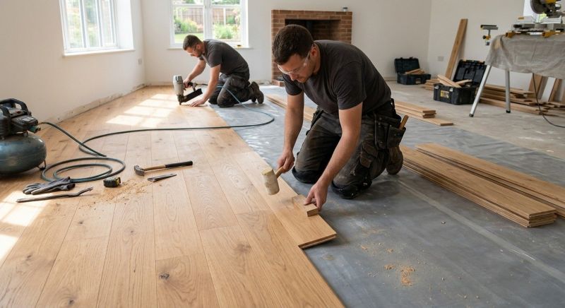 Oak Floor Installation in Deale, MD