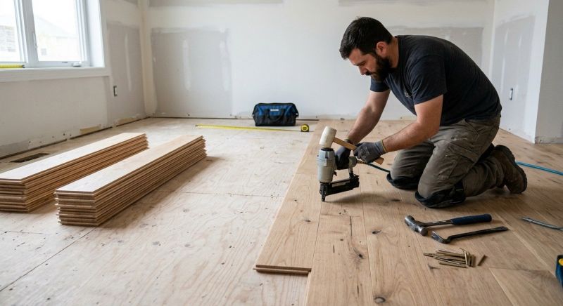 Oak Floor Installation in Dumfries, VA