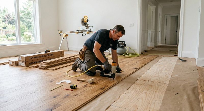 Oak Floor Installation in Upper Marlboro, MD
