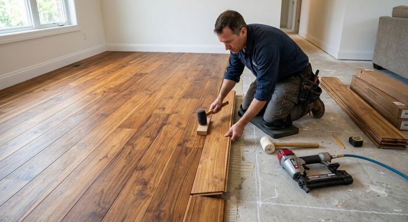 Teak Flooring Installation in Waldorf, MD