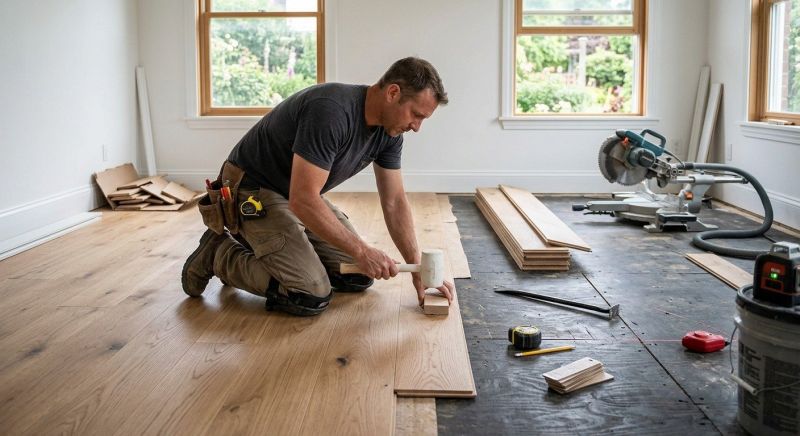 Wood Flooring Installation in Arlington County, VA