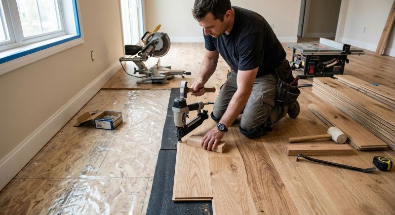 Wood Flooring Installation in Burke, VA