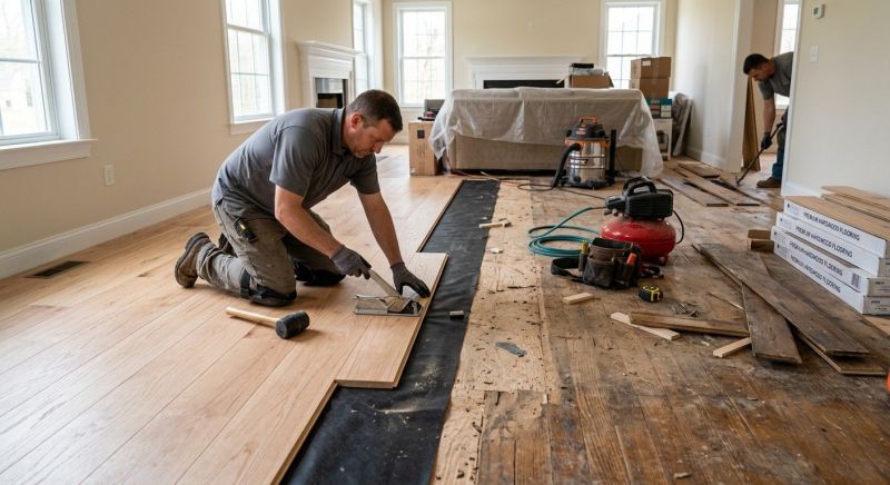 Wood Flooring Installation in Waldorf, MD