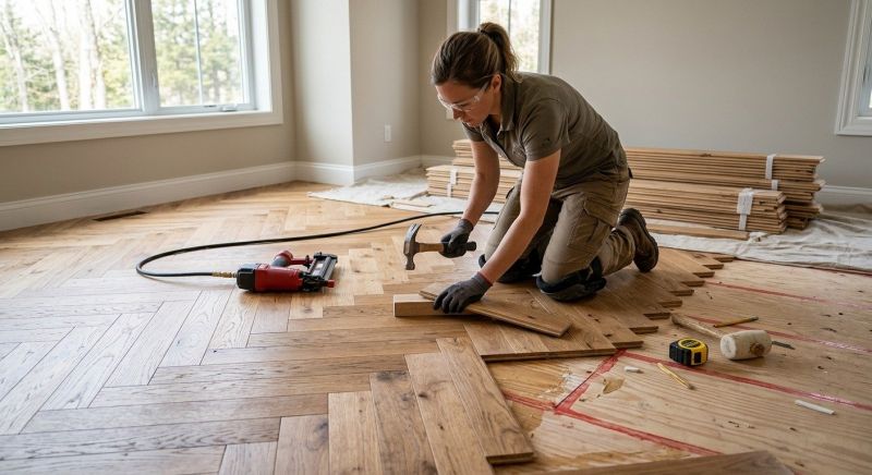 Wood Flooring Installation in Oxon Hill, MD