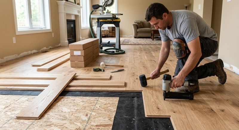 Wood Flooring Installation in Shady Side, MD