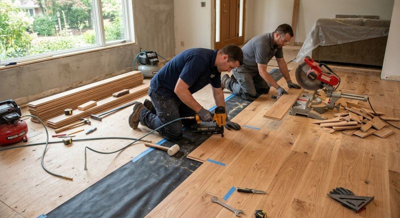 Wood Flooring Installation in Triangle, VA